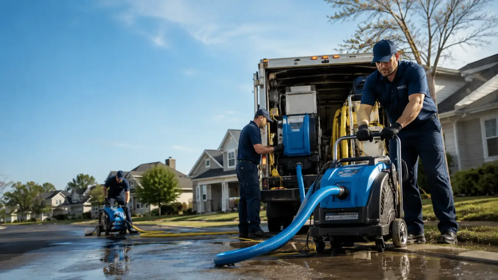 Flood Damage Cleanup in Horner, WV
